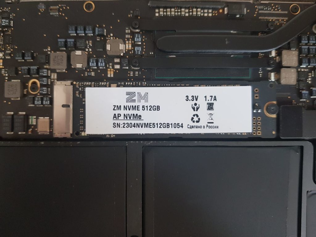 SSD для MacBook. Сделано в России.