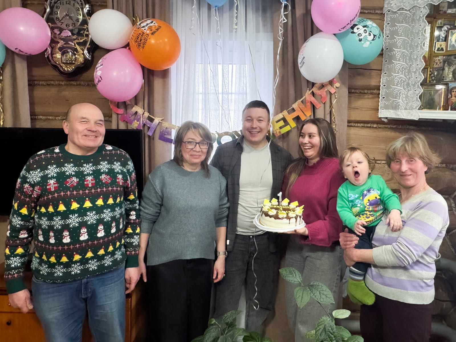 Заметки о племяннике Максиме (№1): первый виток вокруг Солнца